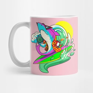 Radical Shark Dude Mug